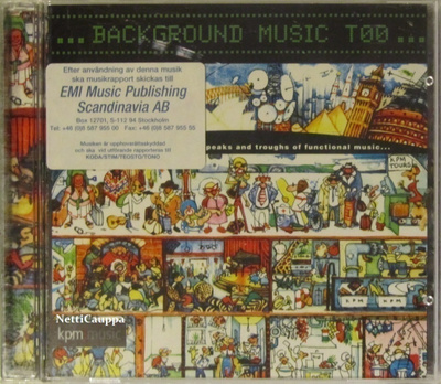 Background Music Too • CD