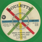 7” EP GREEN SINGLE RUOTSI Jimmie Rodgers - Waltzing Mathilda - pikkukuva 1