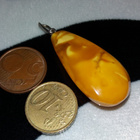 Vintage Meripihka riipus baltic amber, itämeren Meripihka - pikkukuva 3