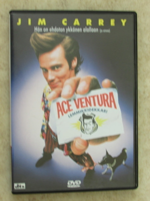 Ace Ventura - lemmikkidekkari, DVD.