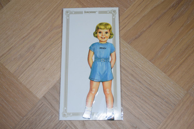 paperinukke the shackman collection Peggy