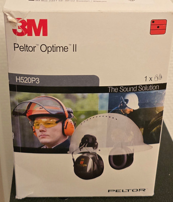 Käyttämättömät Peltor Optime II kuulosuojaimet