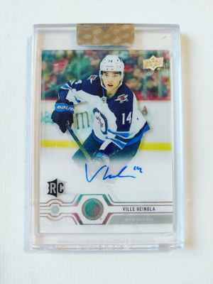 Ville Heinola - 19-20 UD Clear-Cut Rookie AU