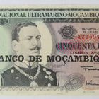 MOSAMBIK MOCAMBIQUE 50 ESCUDOS 1970 - pikkukuva 2