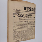 Uusi Suomi nro 316/1939 (22.11.) - pikkukuva 1