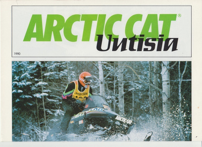 Arctic Cat - Uutisia - Mainoslehti vuodelta 1990