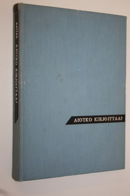 Arvo (toim.) Aallas : Aiotko kirjoittaa