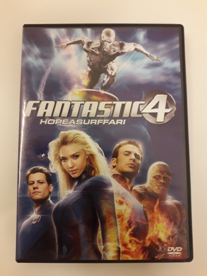 Fantastic 4- HopeaSurffari (Alba, Chiklis, Fishburne, dvd)