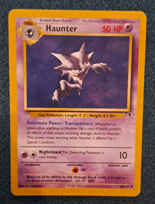 Haunter legendary collection!