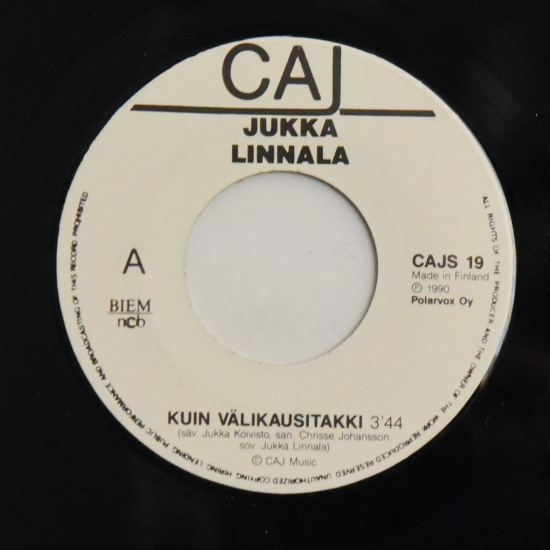 Single: Linnala, Jukka - Kuin välikausitakki / Juna