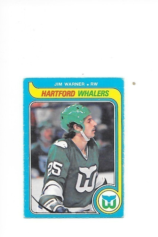 1979-80 OPC #384 Jim Warner Hartford Whalers