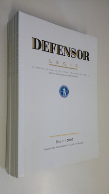 Defensor legis vuosikerta 2007 (6 lehteä)