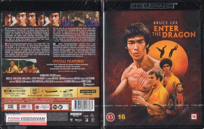 Enter The Dragon (61 722) UUSI -FI- 4K HD bruce lee 1973 1