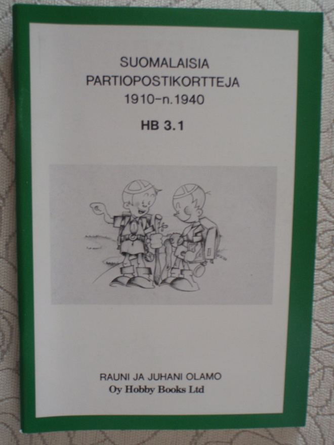 Suomalaisia partiopostikortteja HB 3.1