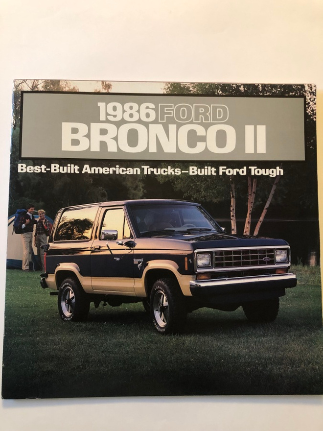 Myyntiesite - Ford Bronco II - 8/1985