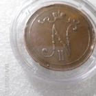 10  penniä  1908  siistikuntoinen   Pillerissä. - pikkukuva 4