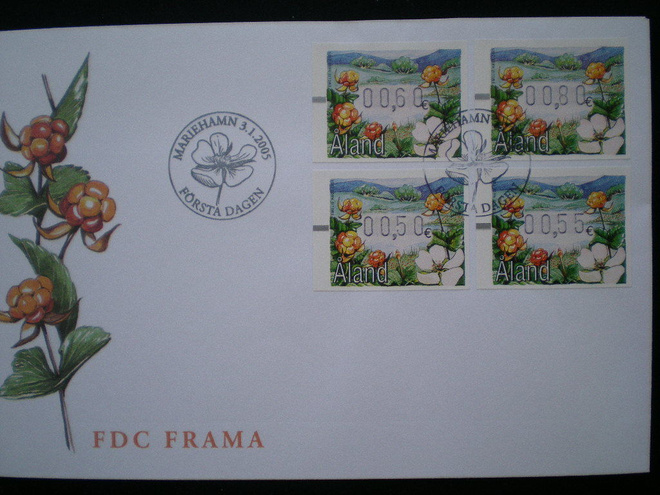 ATM Å17 Lakka FDC 03.01.2005 Ahvenanmaa - LaPe 15 €