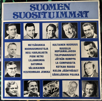 SUOMEN SUOSITUIMMAT-LP,HELMI HLP 351 ,v.1982