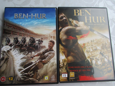 2 KPL BEN HUR ELOKUVAA DVD