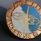 Hiihdon maailmanmestaruuskilpailut 1958, emalinen merkki - pikkukuva 1