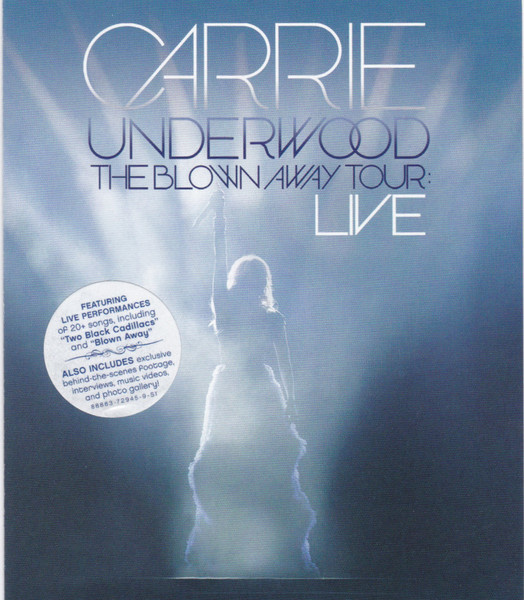 DVD Carrie Underwood - The Blown Away Tour: Live