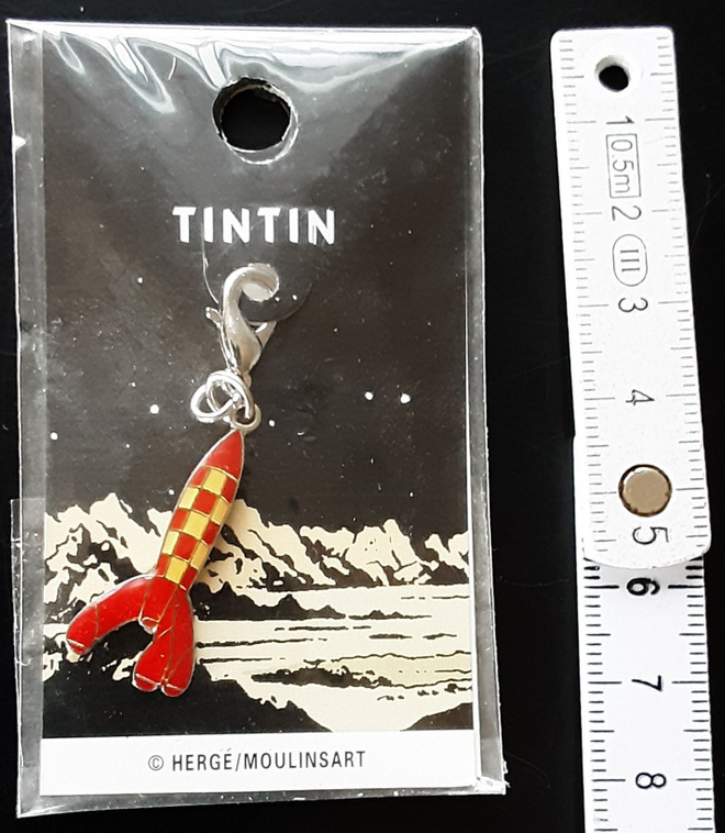 Avaimenperä kuuraketti, Tintin auto Edition Atlas