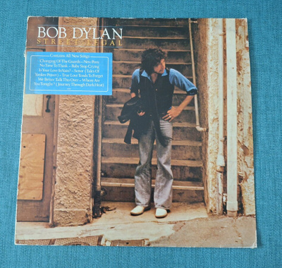 BOB DYLAN Street Legal CBS 86067 1978 Hollanti