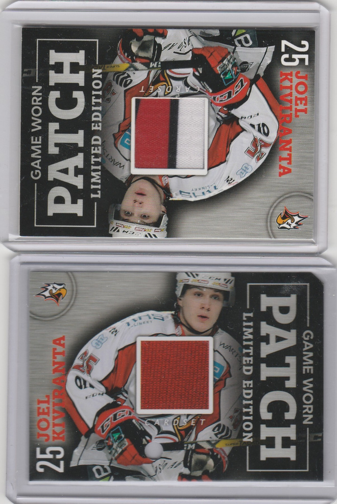 2017/18 Cardset  Patch Joel Kiviranta, Sport