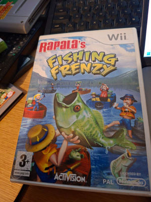 Wii Rapala Fishing Frenzy CIB