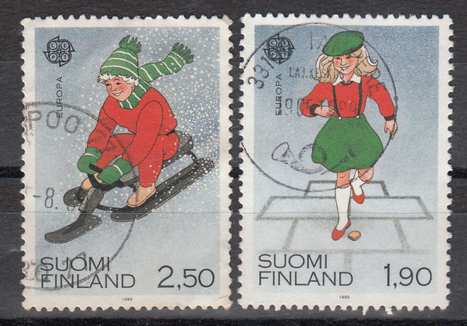 1989 EUROPA pyöröleimatut