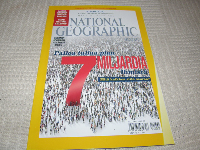 National Geographic Suomi nro 1 / 2011