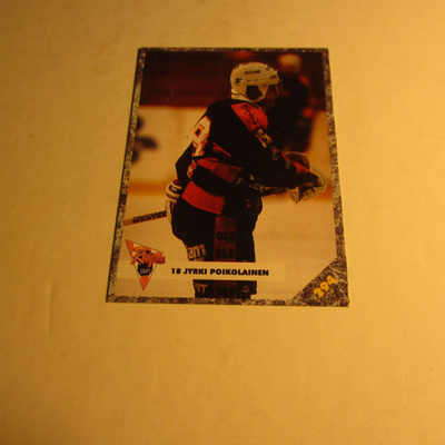 leaf lätkäkortti reipas lahti -93 jyrki poikolainen