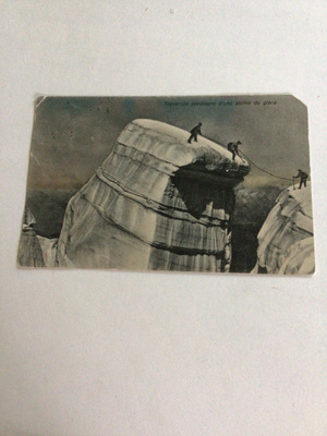 Jääkuilun vaarallinen ylitys kulkenut 1907
