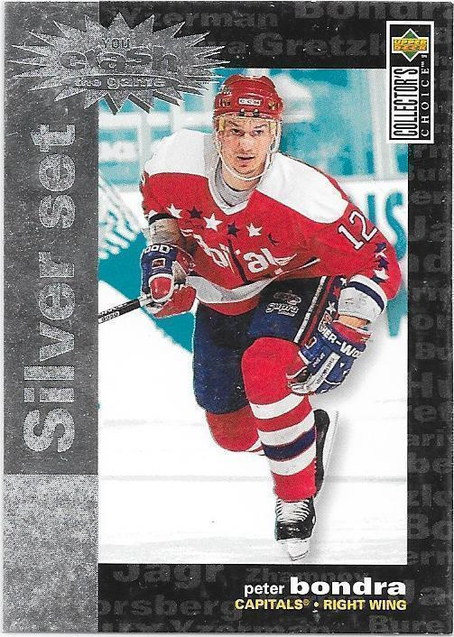 1995-96 Collector`s Choice Crash The Game #C13 Peter Bondra