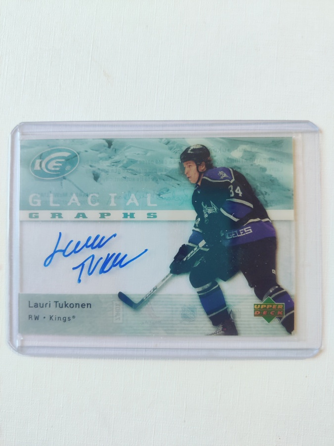 Lauri Tukonen - 07-08 UD Glacial Graphs Rookie