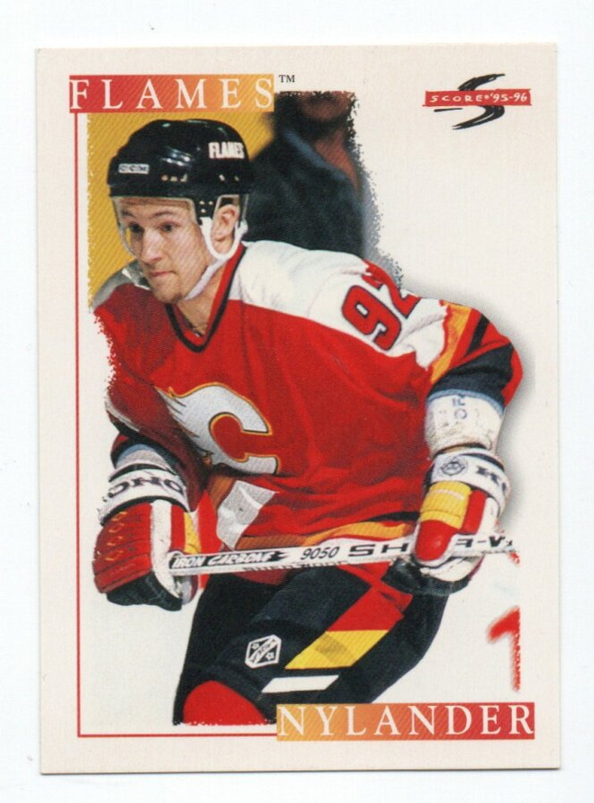 Jääkiekko Kortti n:o 289 MICHAEL NYLANDER 1995-96