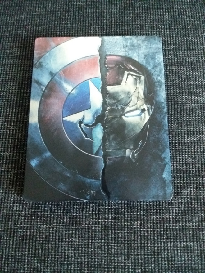 Captain America Civil War Steelbook (blu-ray)