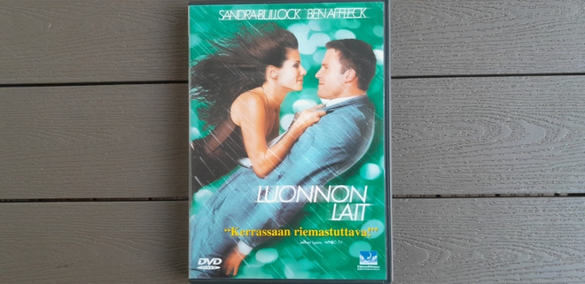 DVD: Luonnon Lait (Sandra Bullock, Ben Affleck 1999)