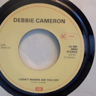 DEBBIE  CAMERON  ::  GREENBACK DOLLAR  ::  VINYYLI  7"  1983 - pikkukuva 2
