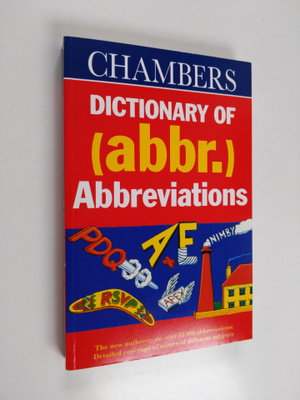 Chambers dictionary of abbreviations