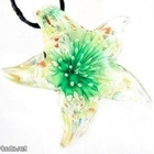 1075 .. Murano Lampwork Art Glass Taidelasi .. Kaulakoru - pikkukuva 1