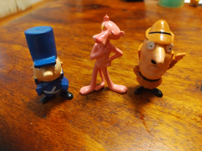 Pink panther figuurit