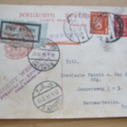 Ehiökortti+merkki Hesasta Saksaan 1934 runsain leimoin - pikkukuva 1