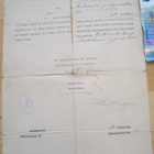 Todistus Vapautus Asepalveluksesta 1898 Viipuri Sortavala - pikkukuva 1