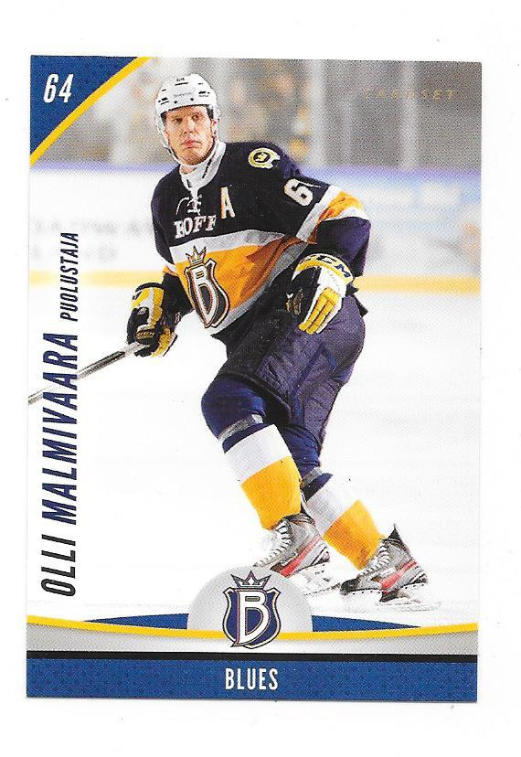 2015-16 CardSet #5 Olli Malmivaara Espoo Blues