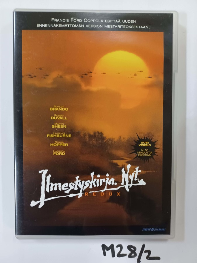 Francis Ford Coppola: Ilmestyskirja.Nyt Redux