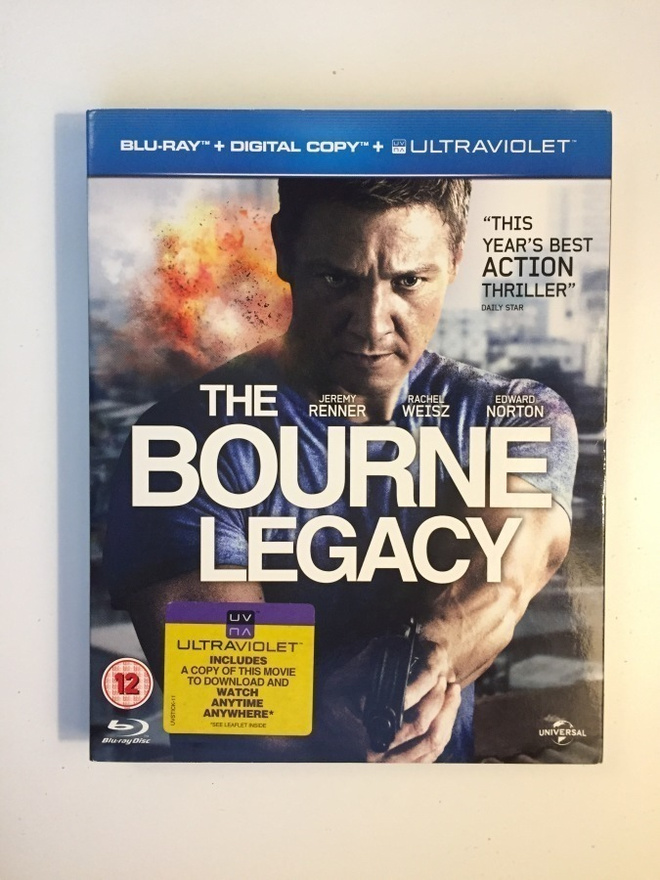 Medusan perintö (Blu-ray) Jeremy Renner ja Rachel Weisz 2012