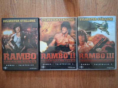 Rambo trilogia SUOMIJULKAISUINA