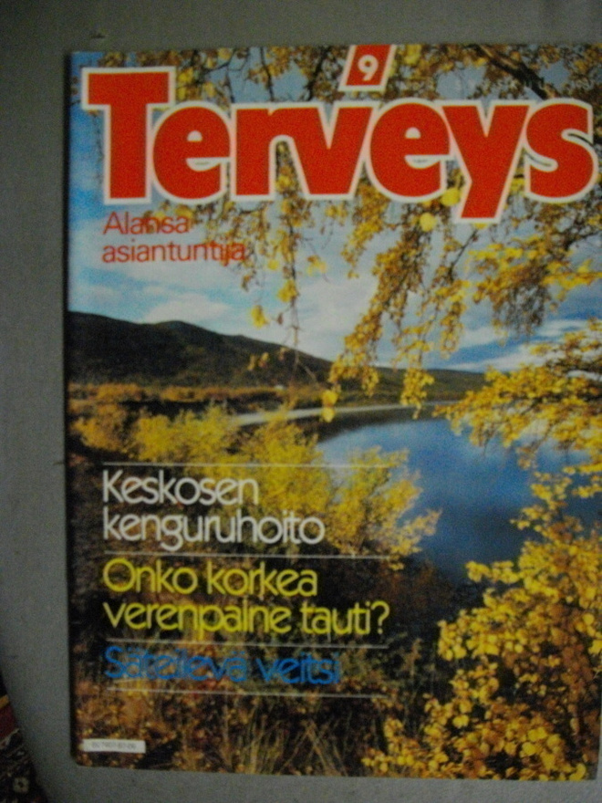 Terveys lehti Nro 9/1987 (12.3)