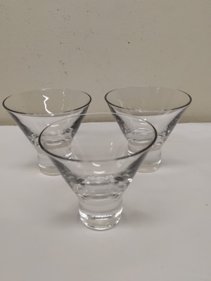 IITTALA, KOKKO, AARNE -LASIT, 3 KPL